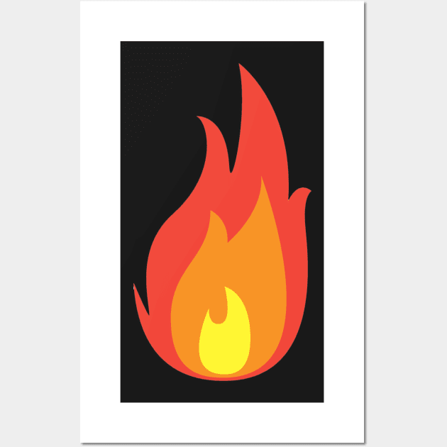 Flame, Fire, Fuego, Holy Fire, Holy Spirit, Wall Art by Ckauzmann